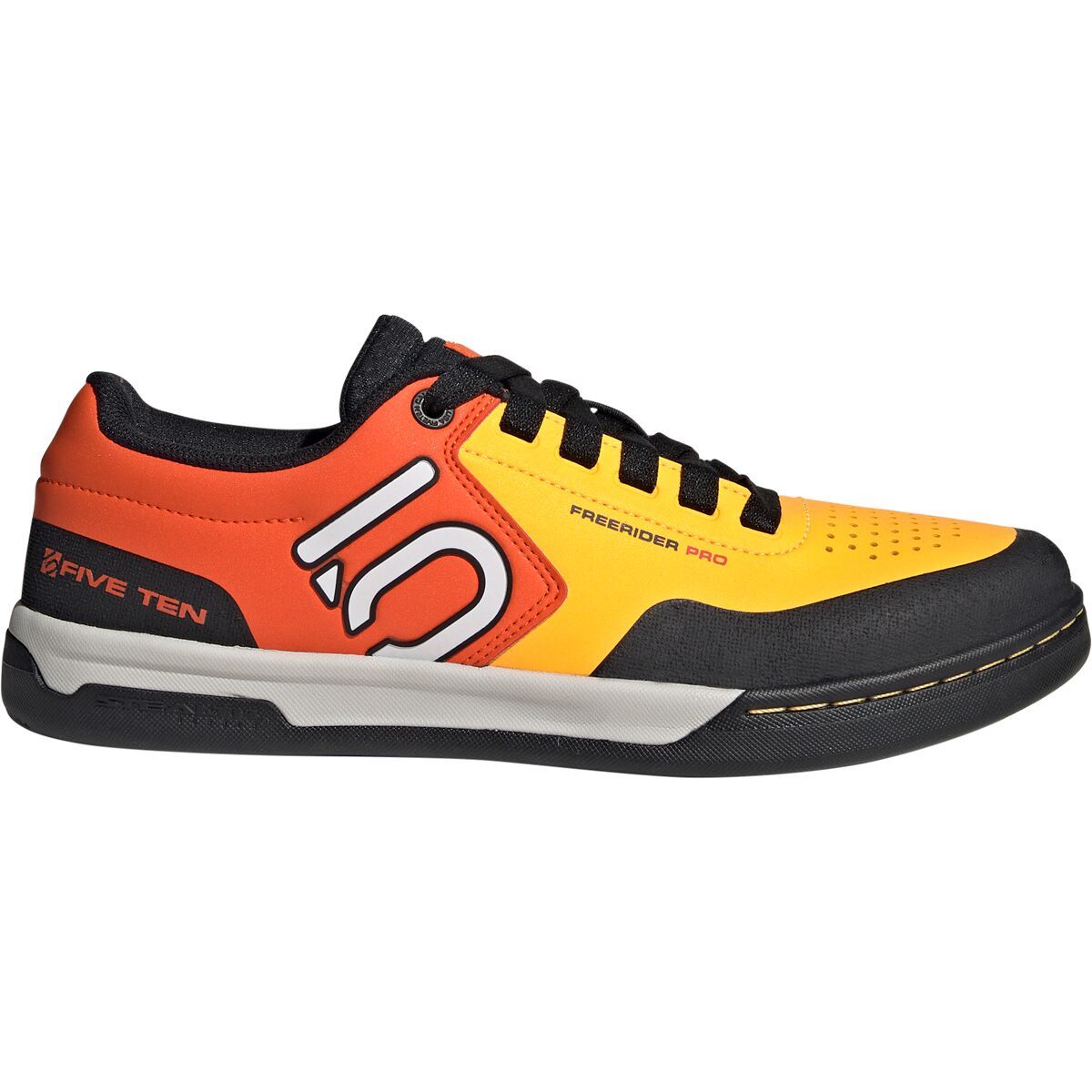 Five Ten Freerider Pro Cycling Shoe - Men's Solar Gold/Ftwr White/Impact Orange, 6.0