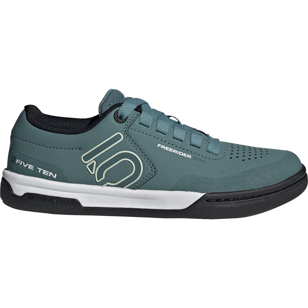 Five Ten Freerider Pro Cycling Shoe - Women's Hazy Emerald/Hazy Emerald/Sand, 7.5