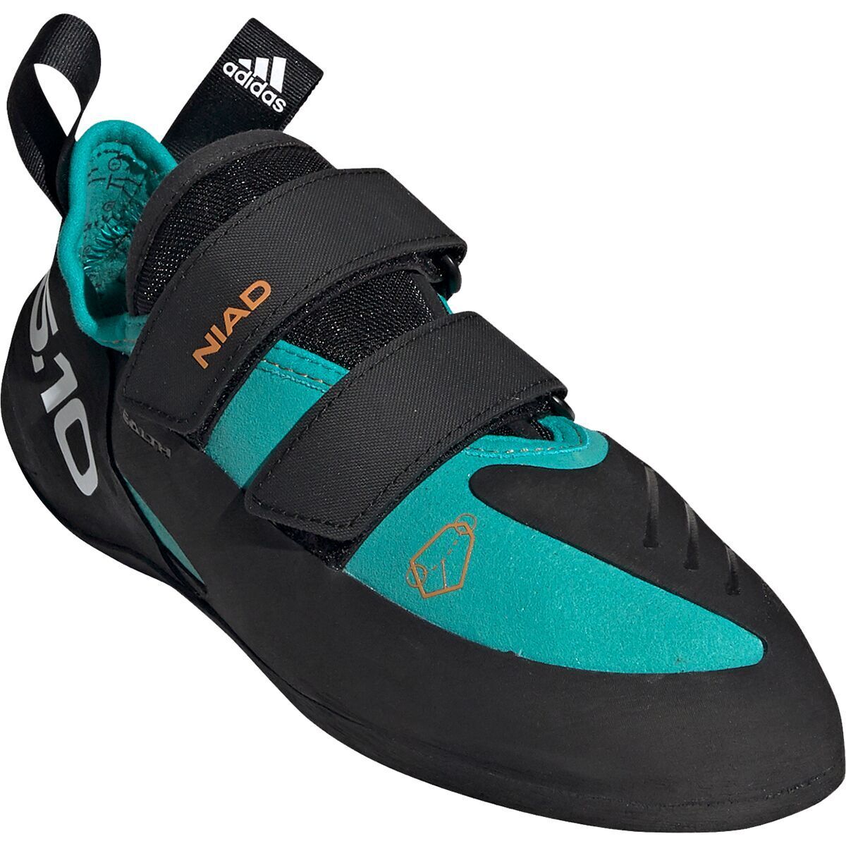 Five Ten Anasazi LV Low Hook N Loop Climbing Shoes Aqua Blue Black Womens  Size 9