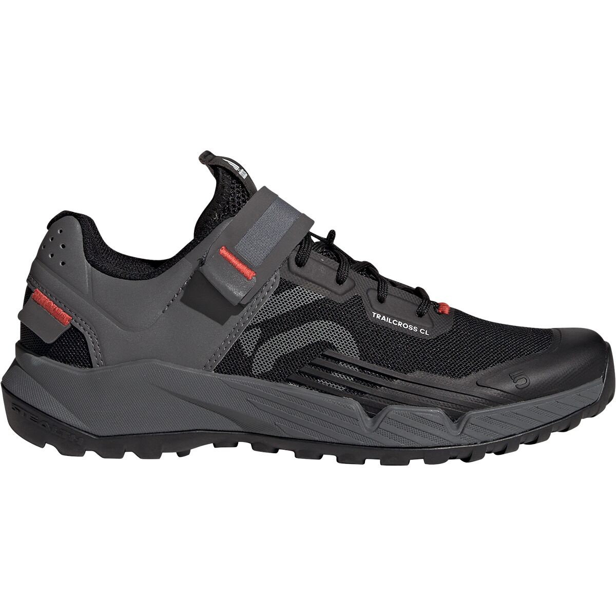 Five Ten Five Ten Trailcross Clip-In Cycling Shoe - Women's Quiet Crimson/Orbit Green/Turbo, 8.5