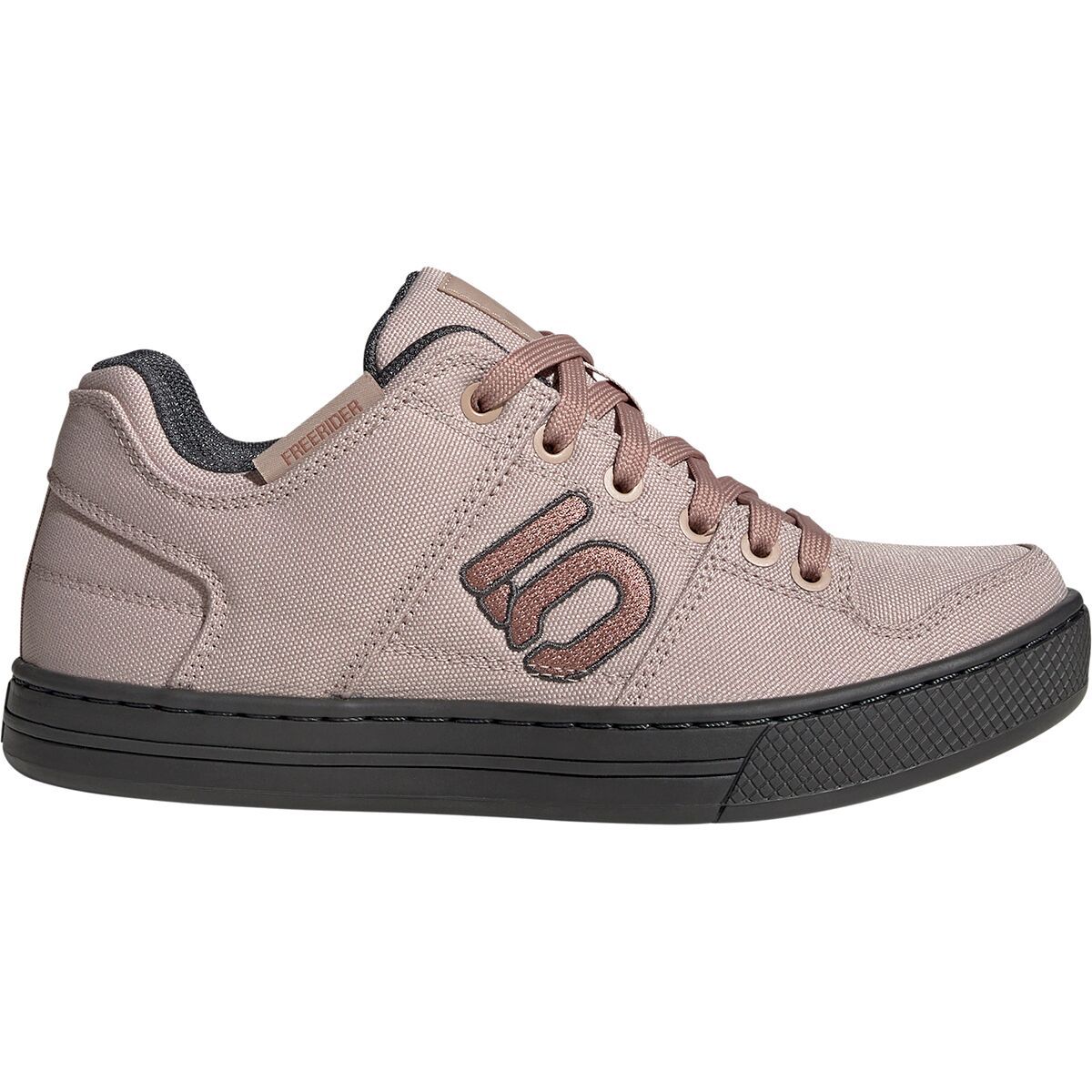 Image of Five Ten Freerider Canvas Cycling Shoe - Women's Wonder Taupe/Warm Clay/Grey Six, 6.0