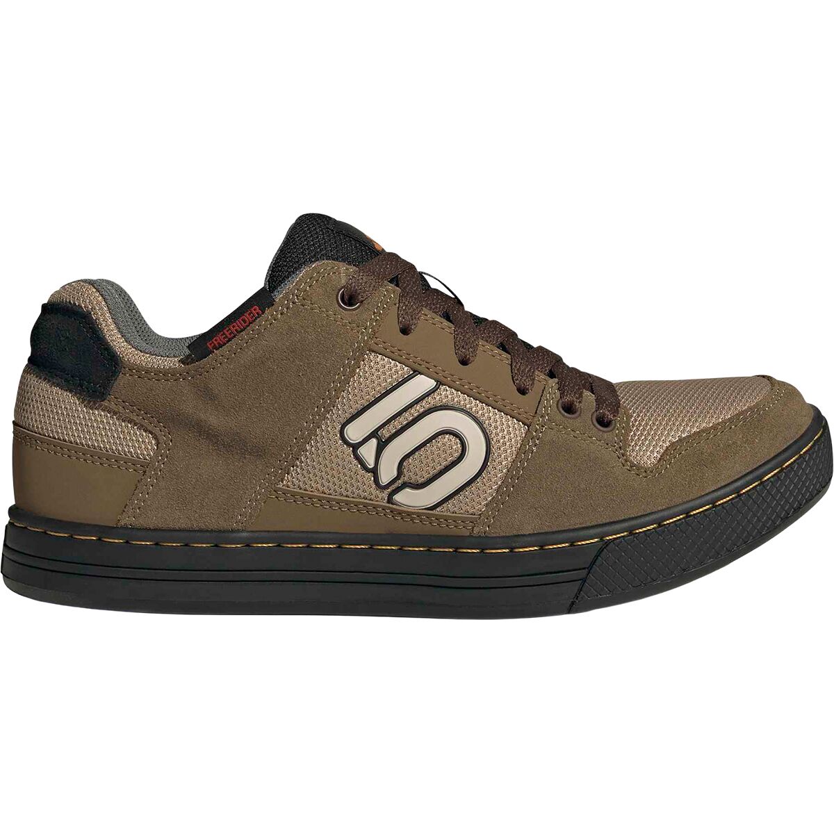 Image of Five Ten Freerider Cycling Shoe - Men's Cardboard/Wonder Alumina/Pure Tangerine, 6.5