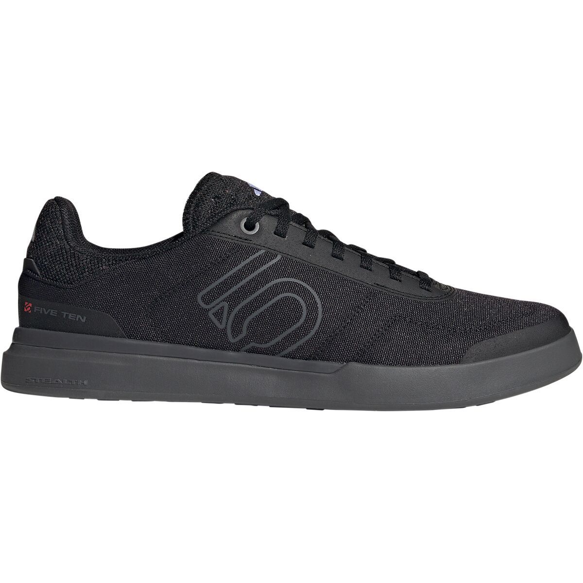 Image of Five Ten Sleuth DLX Canvas Cycling Shoe - Men's Core Black/Grey Five/Ftwr White, 9.5