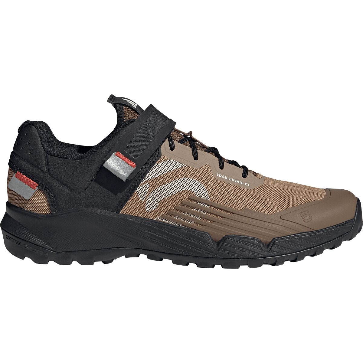 Image of Five Ten Trailcross Clip-In Cycling Shoe - Men's Cardboard/Off White/Core Black, 10.0
