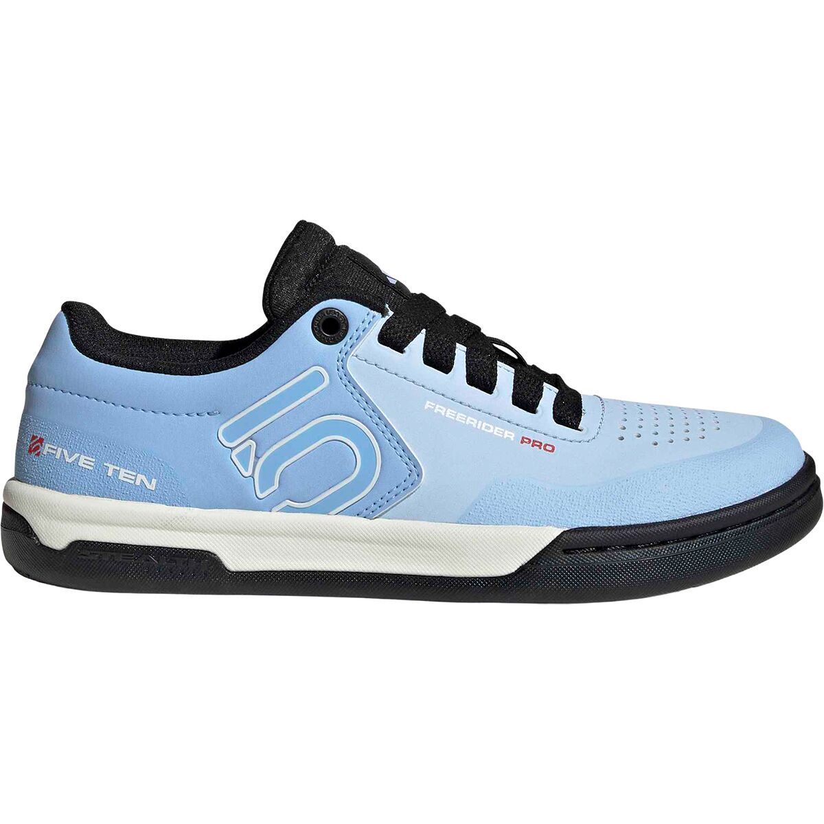Image of Five Ten Freerider Pro Cycling Shoe - Women's Crystal Sky/Off White/Glow Blue, 7.5