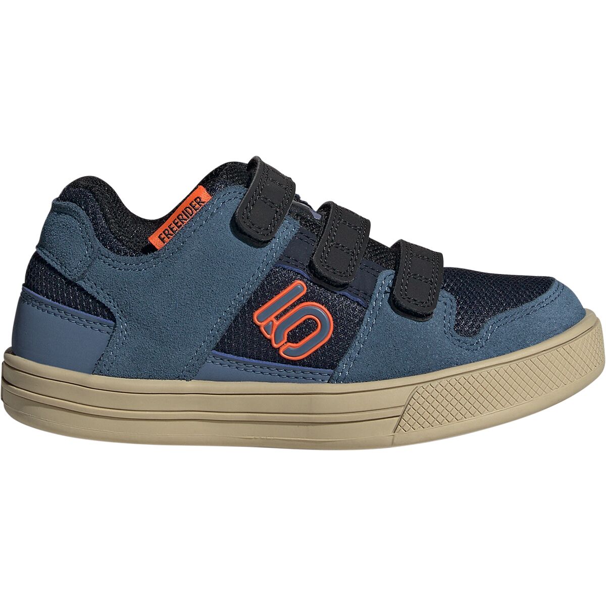 Image of Five Ten Freerider VCS Cycling Shoe - Kids' Legend Ink/Wonder Steel/Impact Orange, 10.5