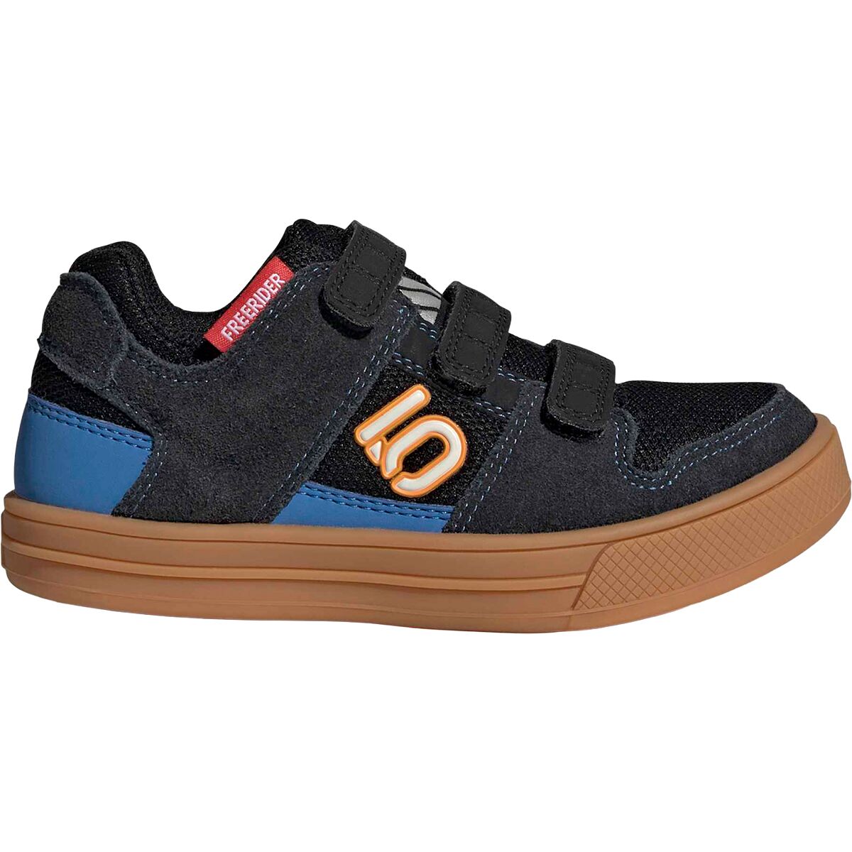 Image of Five Ten Freerider VCS Cycling Shoe - Kids' Pure Orange/Pure Orange/Ray Blue, 13.5