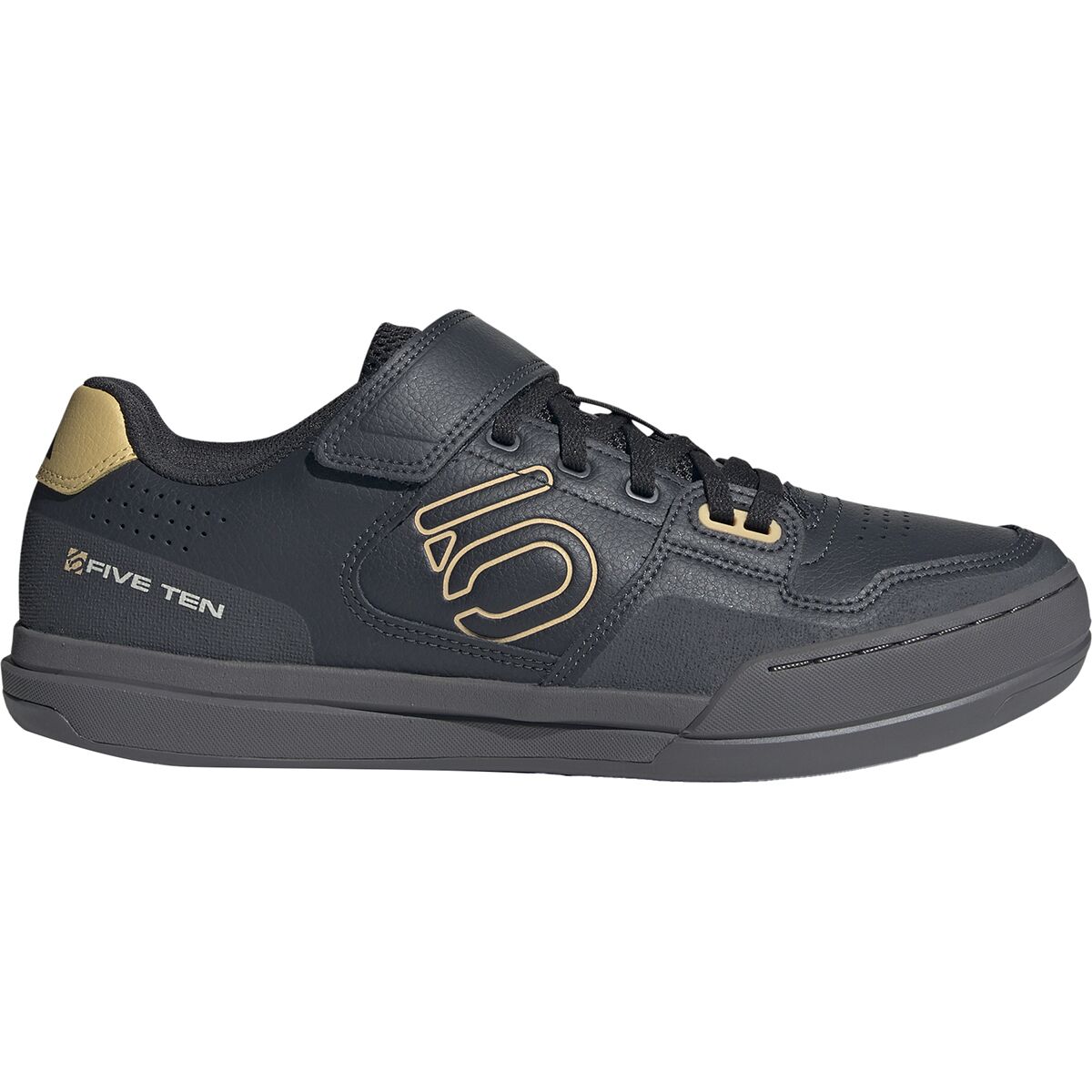 Five Ten Five Ten Hellcat Cycling Shoe Core Black/Core Black/Ftwr White, Mens 8.0/Womens 9.0