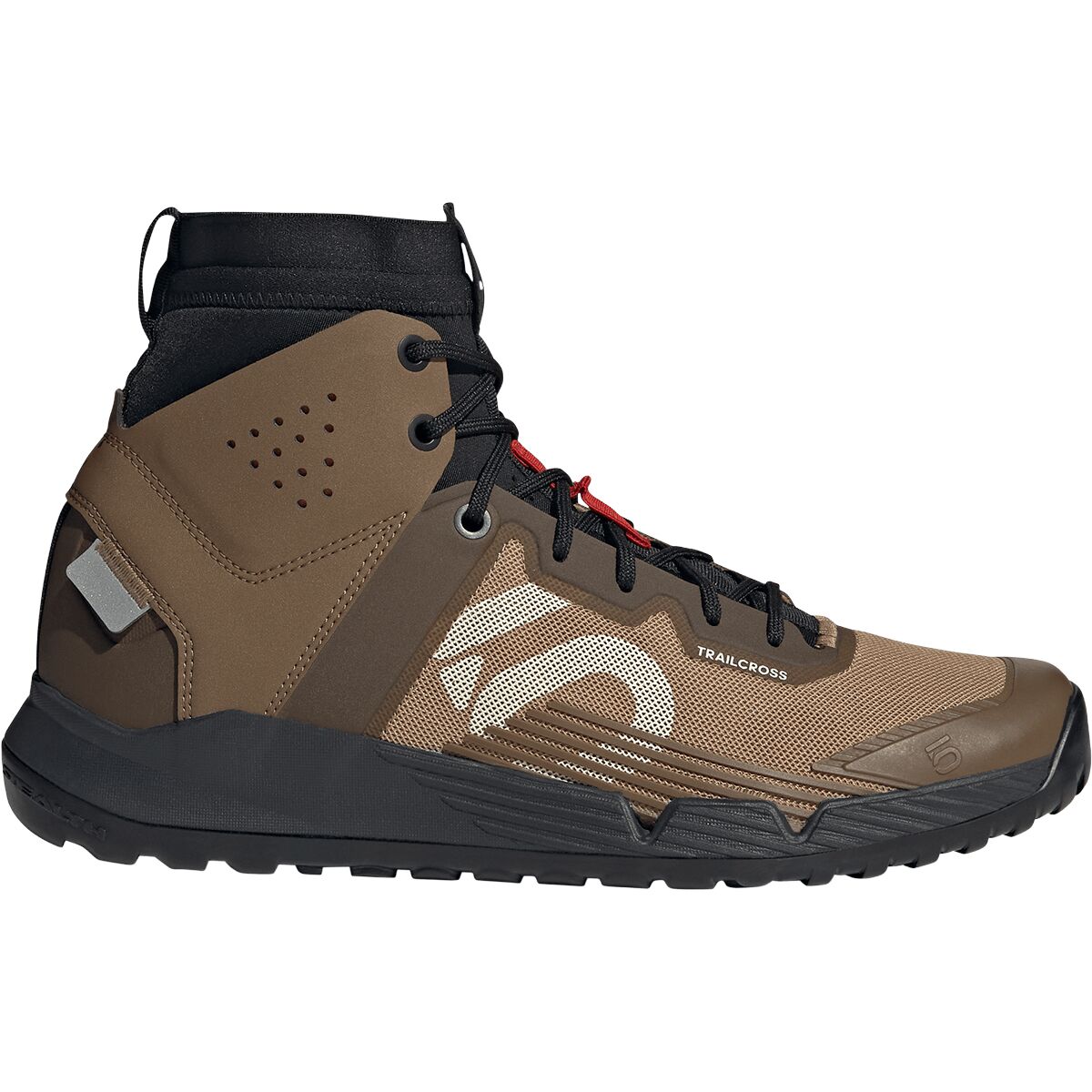 Image of Five Ten Trailcross Mid Pro Mountain Bike Shoe Cardboard/Off White/Core Black, Mens 11.0/Womens 12.0