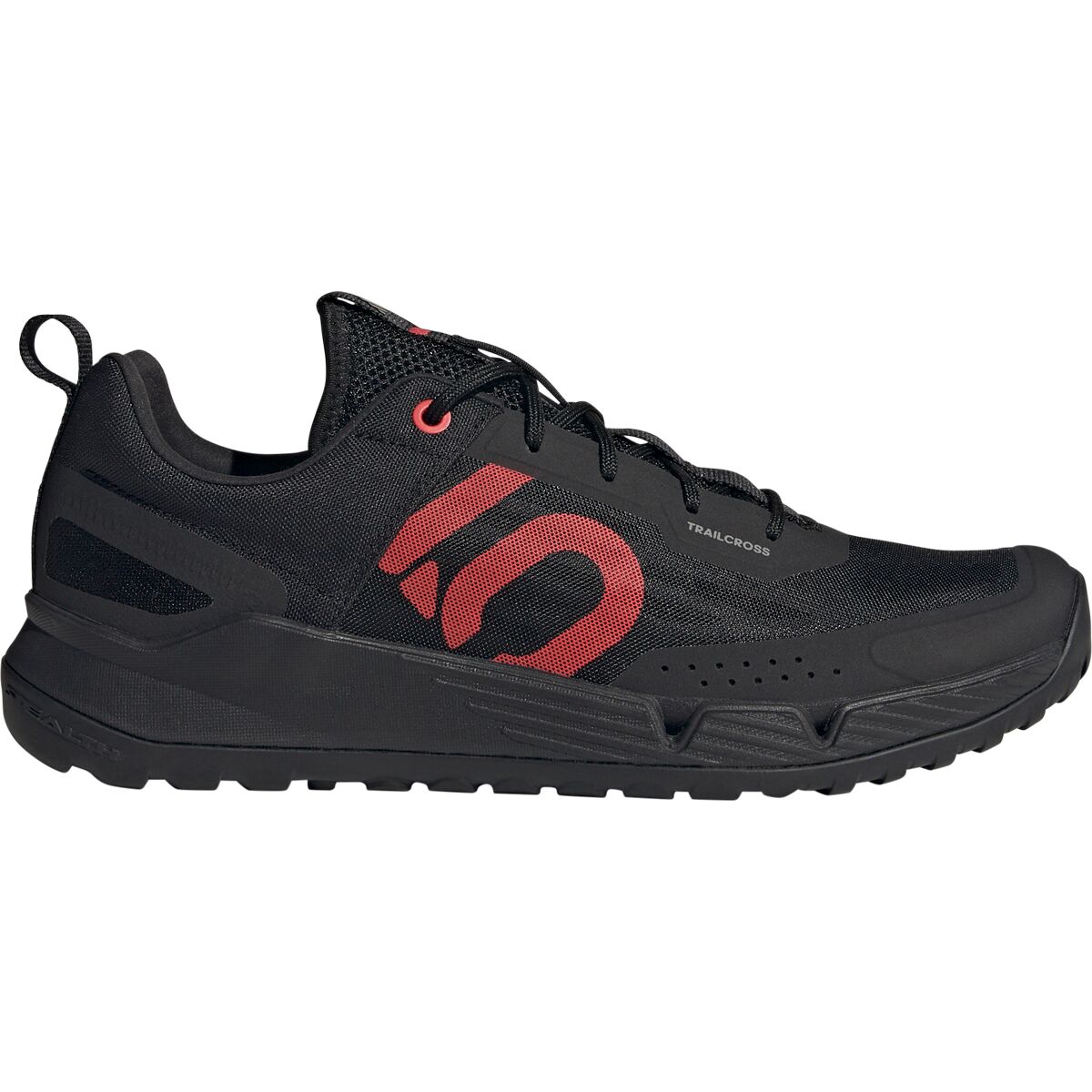 Five Ten Five Ten Trailcross LT Cycling Shoe - Men's Core Black/Pure Ruby/Grey Three, 11.5