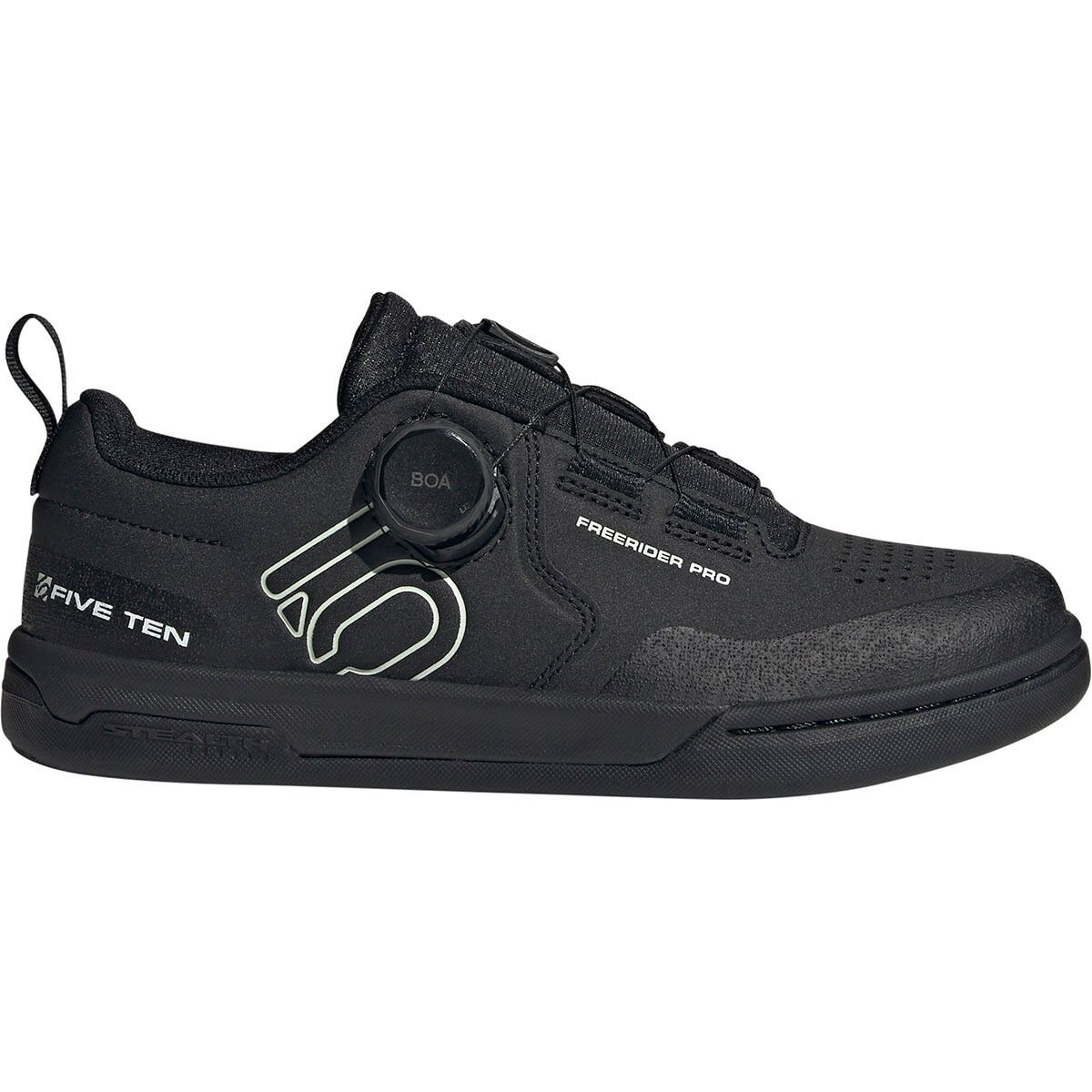 Image of Five Ten Freerider Pro Boa Cycling Shoe - Women's Core Black/Linen Green/Ftwr White, 11.0