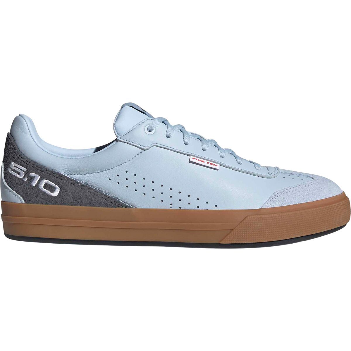 Image of Five Ten Sleuth DLX 2 Cycling Shoe Crystal Sky/Footwear White/Grey Six, Mens 11.5/Womens 12.5