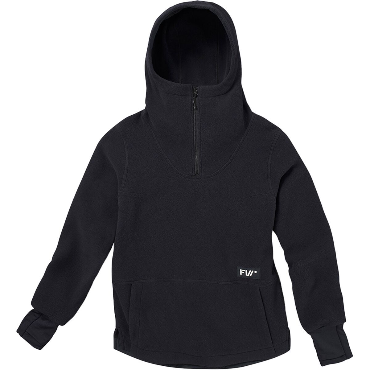 FW Apparel Catalyst Fleece Hoodie - Women's Slate Black2, M