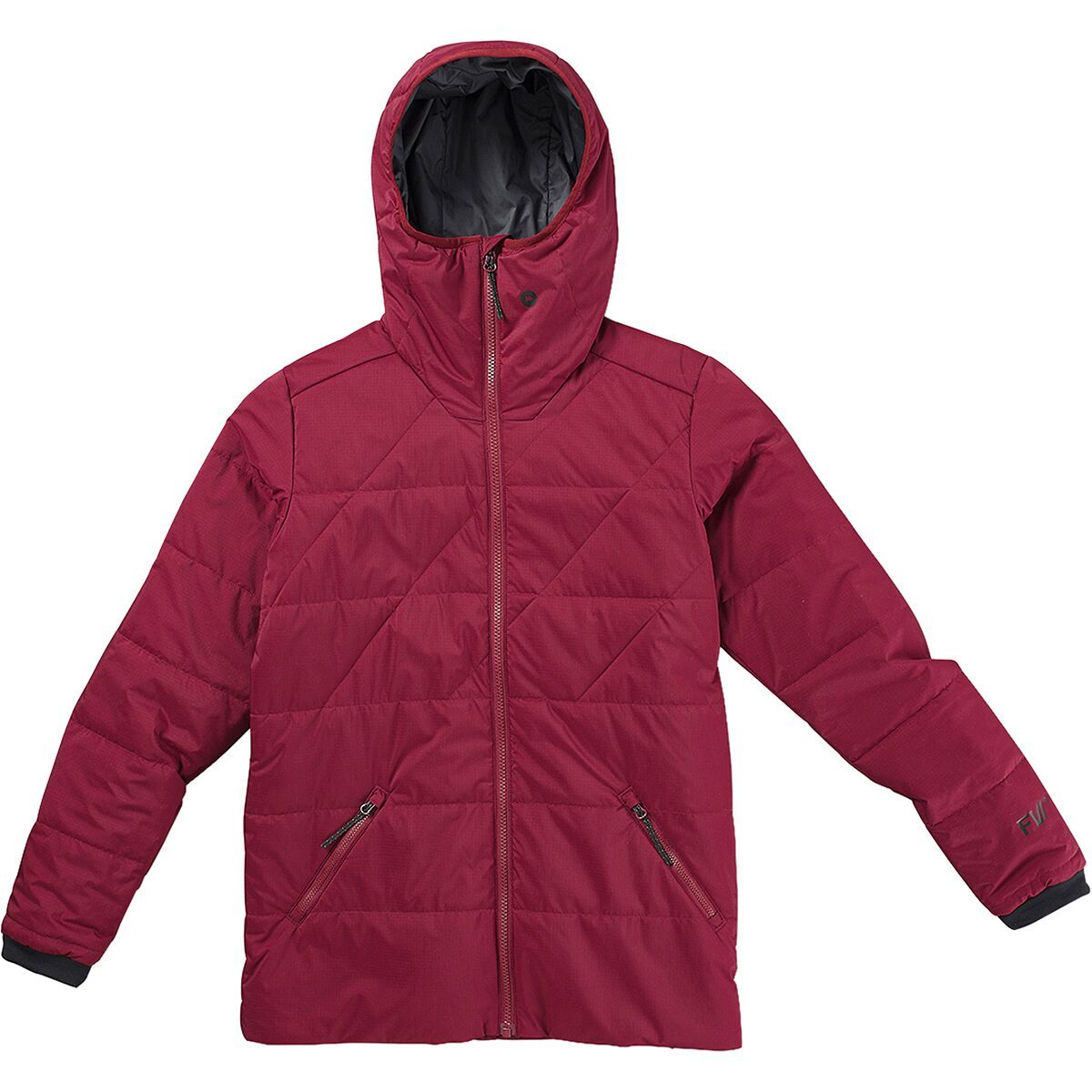 FW Apparel Manifest Quilted Hoodie - Women's Wild Berries, XXL