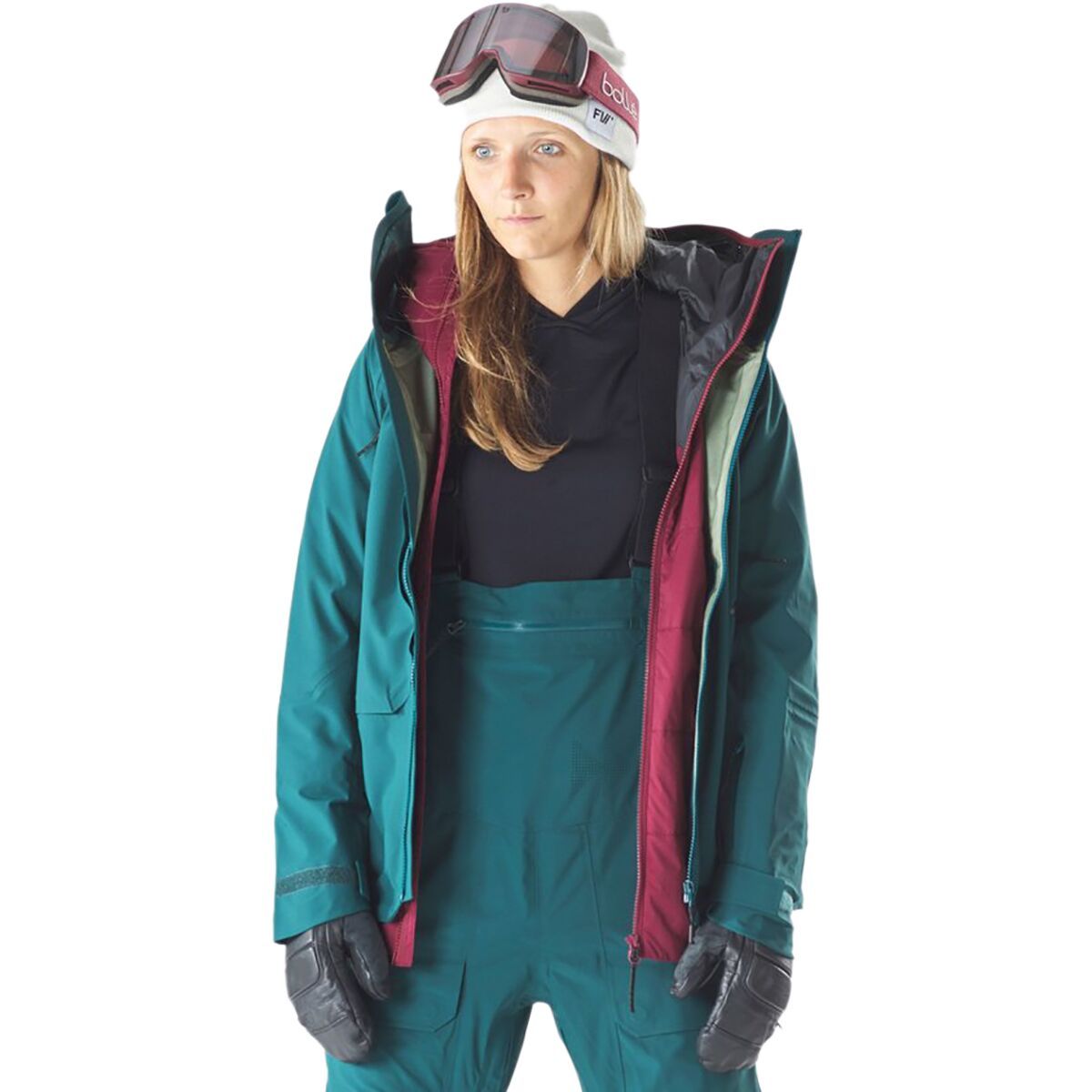 FW Apparel Manifest Tour 3L Jacket - Women's Deep Teal, XS