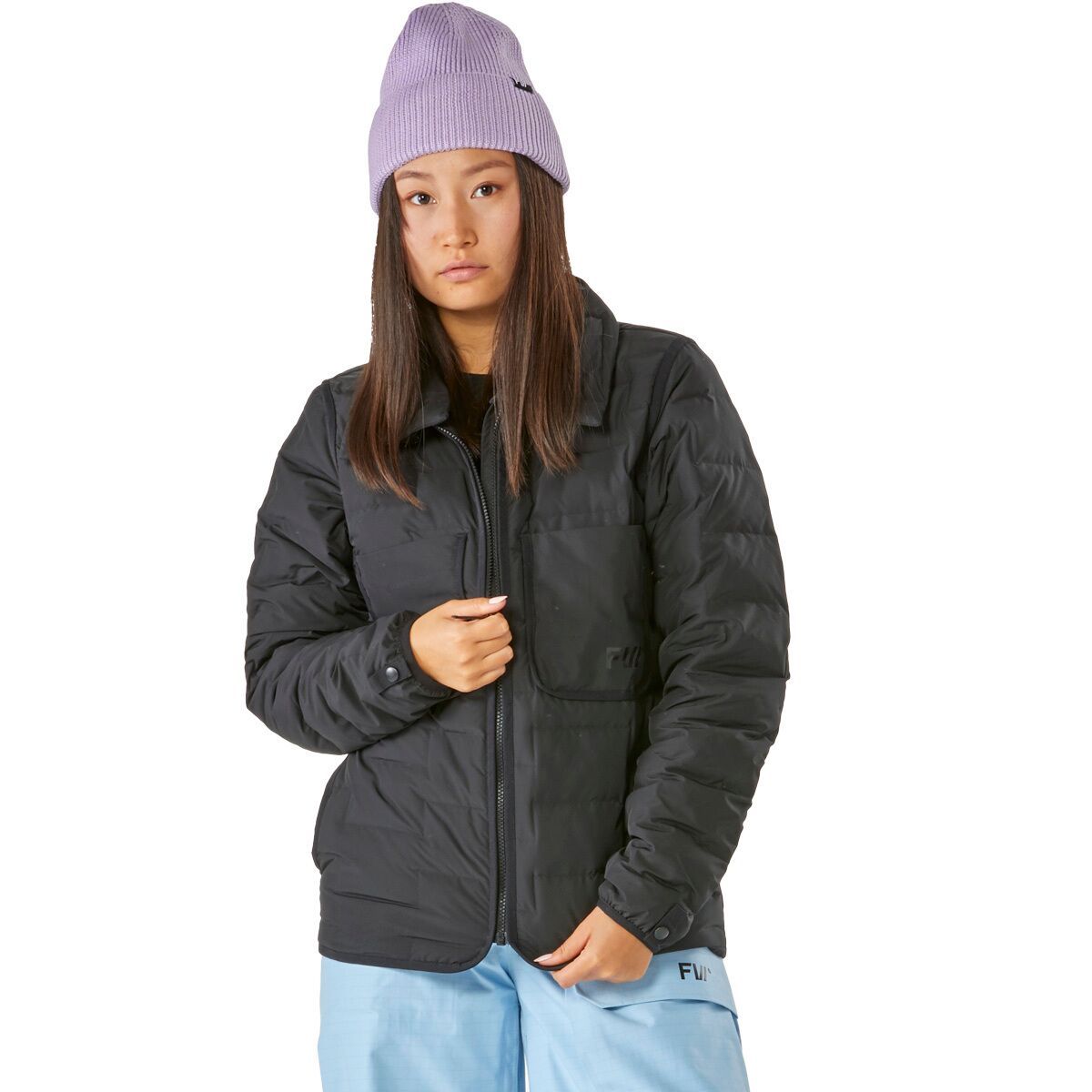 FW Apparel Catalyst Pre-Baffled Jacket - Women's Slate Black, S
