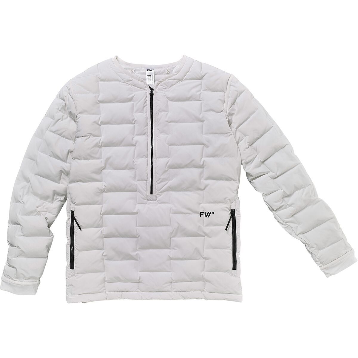 FW Apparel Catalyst Pre-Baffled Crew - Men's Snow White, XL