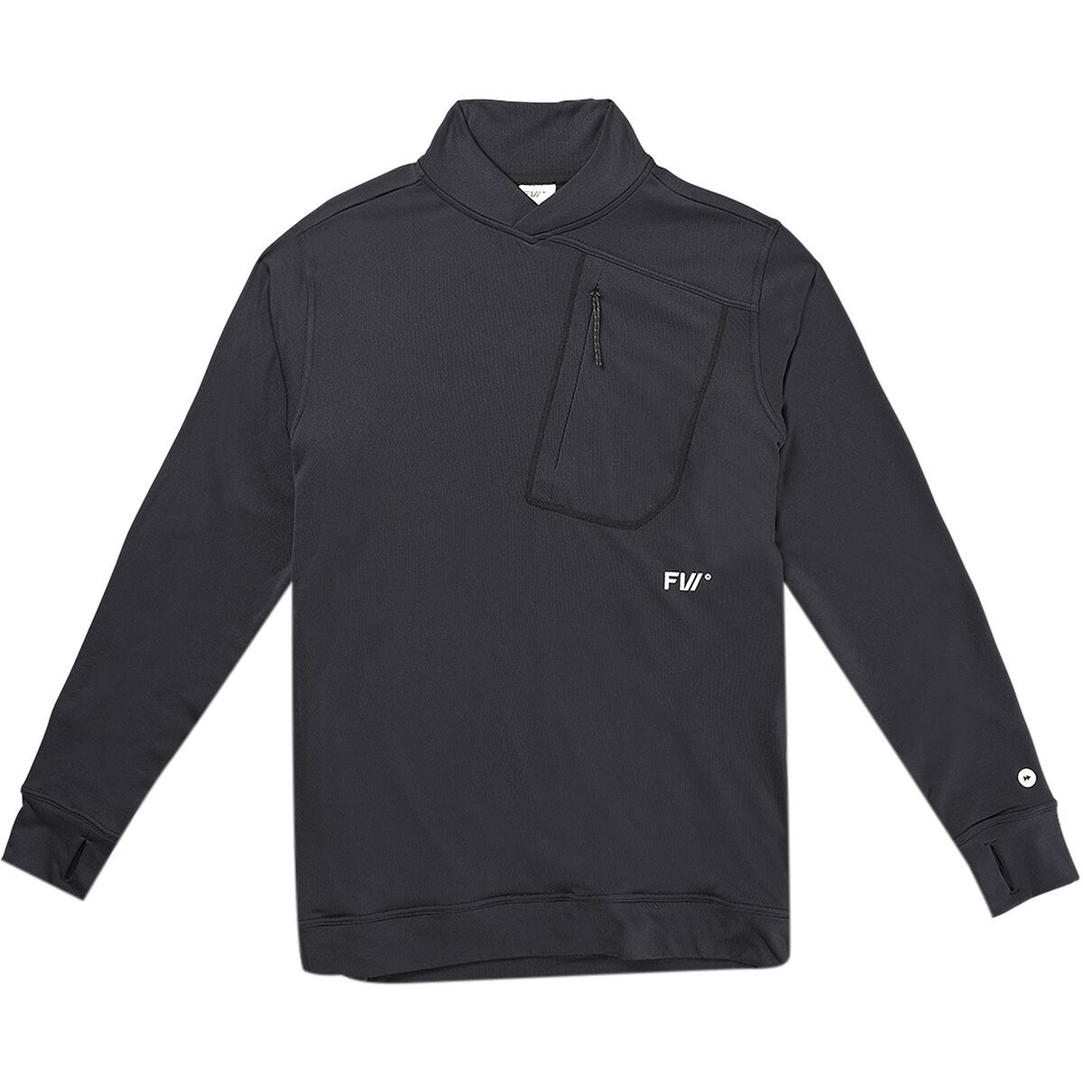 FW Apparel Manifest Powergrid Crew - Men's Slate Black, XXL