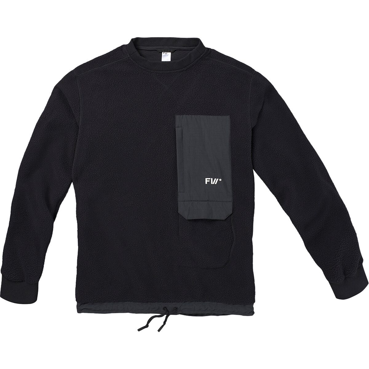 FW Apparel Root Light Sherpa Crew - Men's Slate Black, XXL