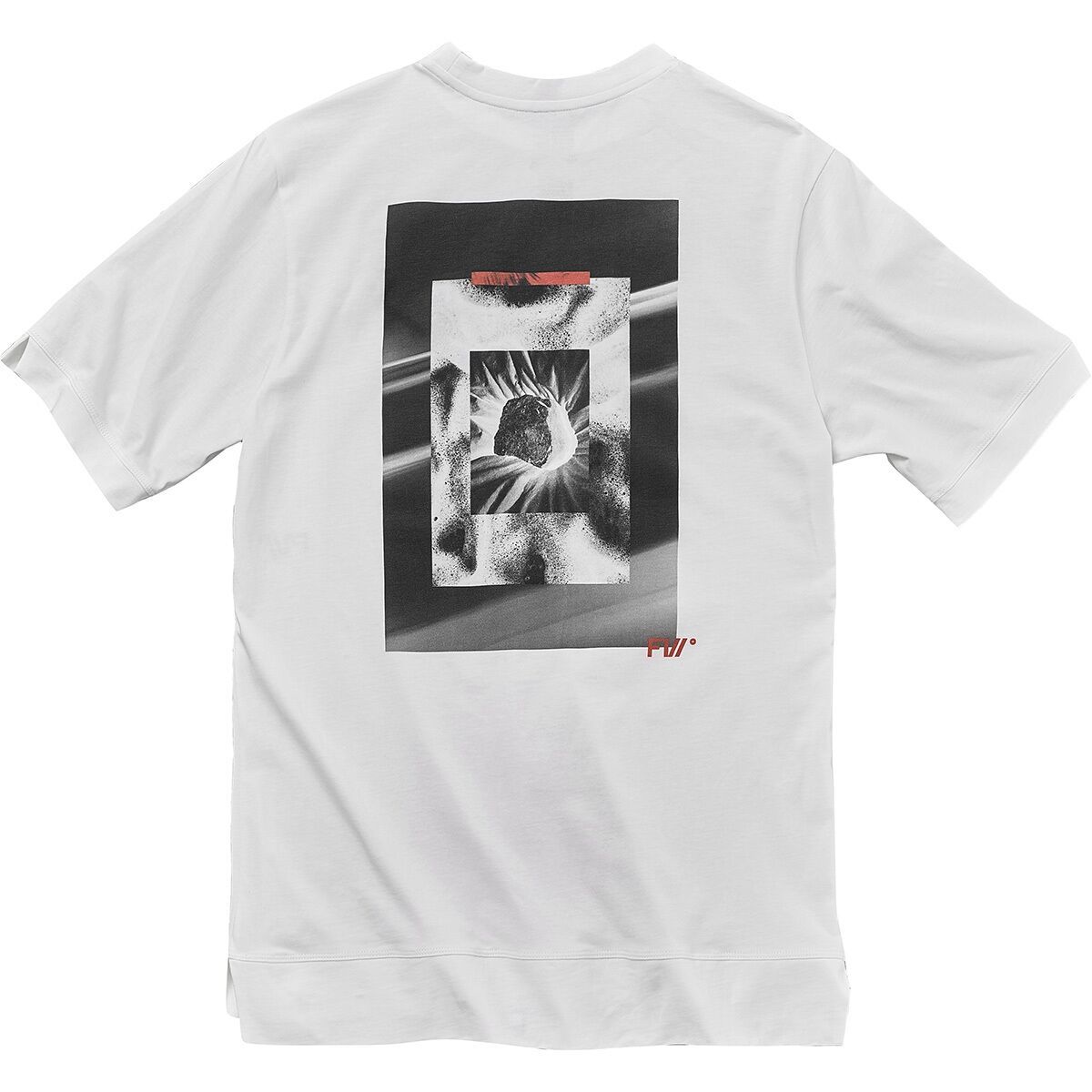 FW Apparel Source Organic T-Shirt - Men's Snow White Overlap, XXL