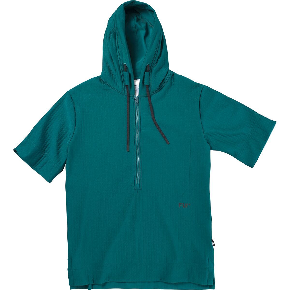 FW Apparel Source Powerair Short-Sleeve Hoodie - Men's Deep Teal, S