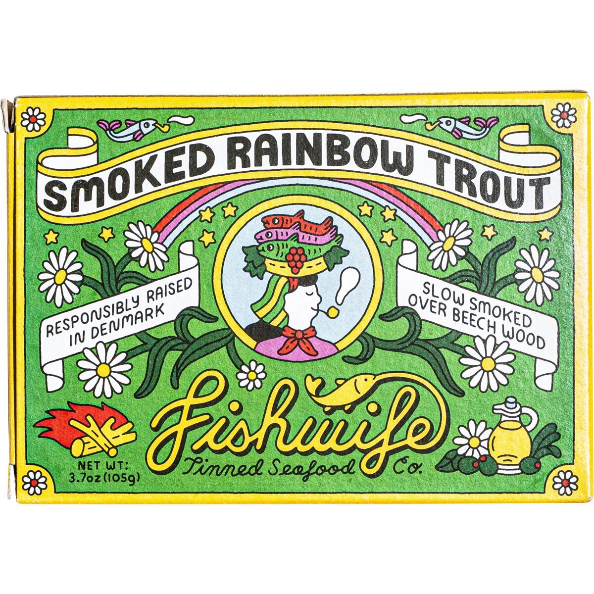 Fishwife Smoked Rainbow Trout One Color, One Size