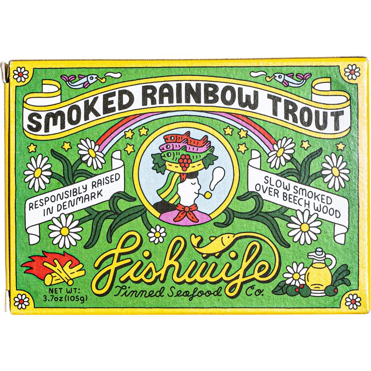 Image of Fishwife Smoked Rainbow Trout One Color, One Size
