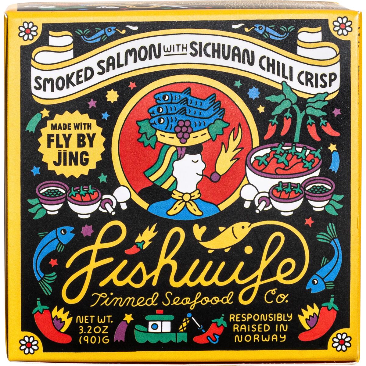 Image of Fishwife Smoked Salmon with Sichuan Chili Crisp One Color, One Size