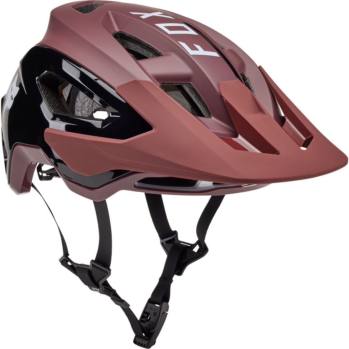 Fox Racing Speedframe Mips Pro Helmet Cordovan Blocked, M