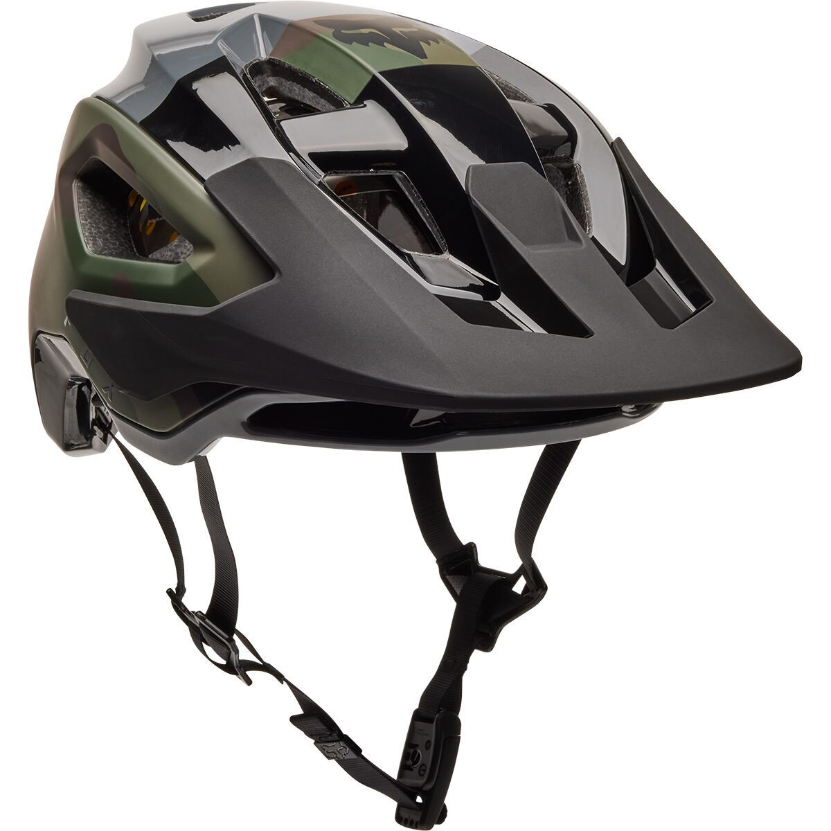 Fox Racing Speedframe Mips Pro Helmet Olive Camo, M