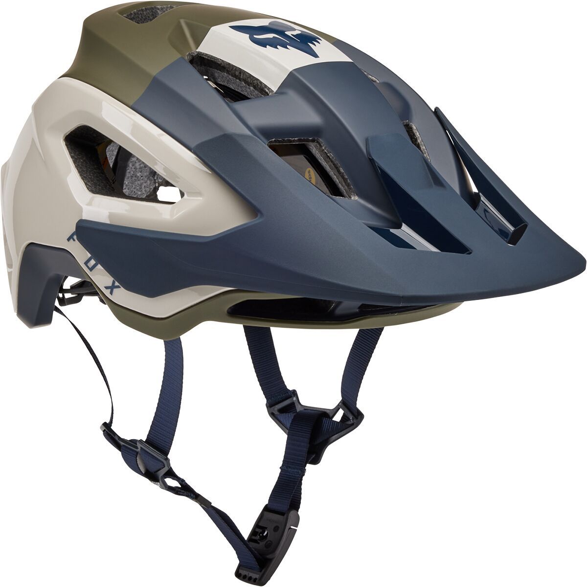 Fox Racing Speedframe Mips Pro Helmet Olive Green Kif, M