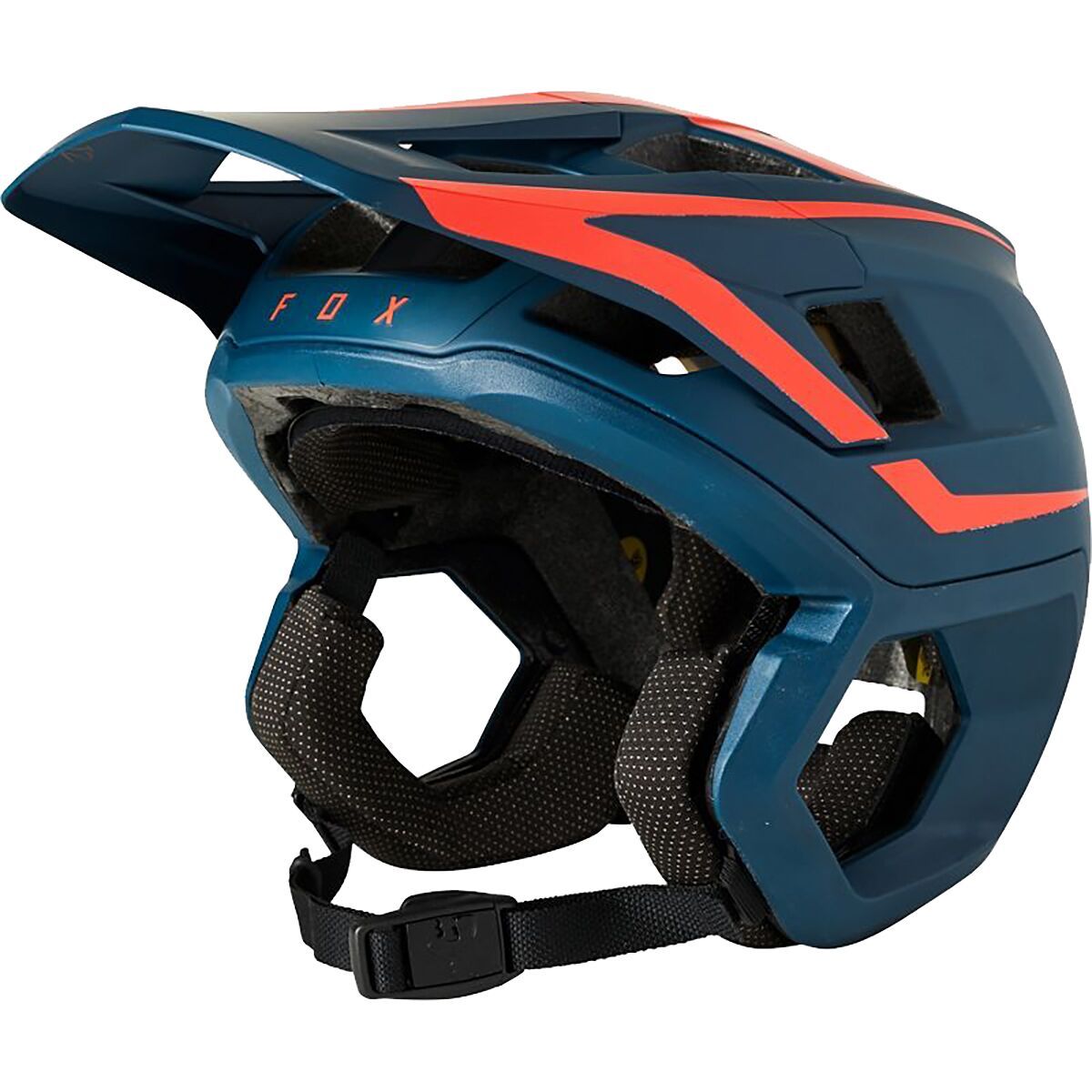 Fox Racing Dropframe MIPS Helmet Dark Indigo/Atomic Punch, M