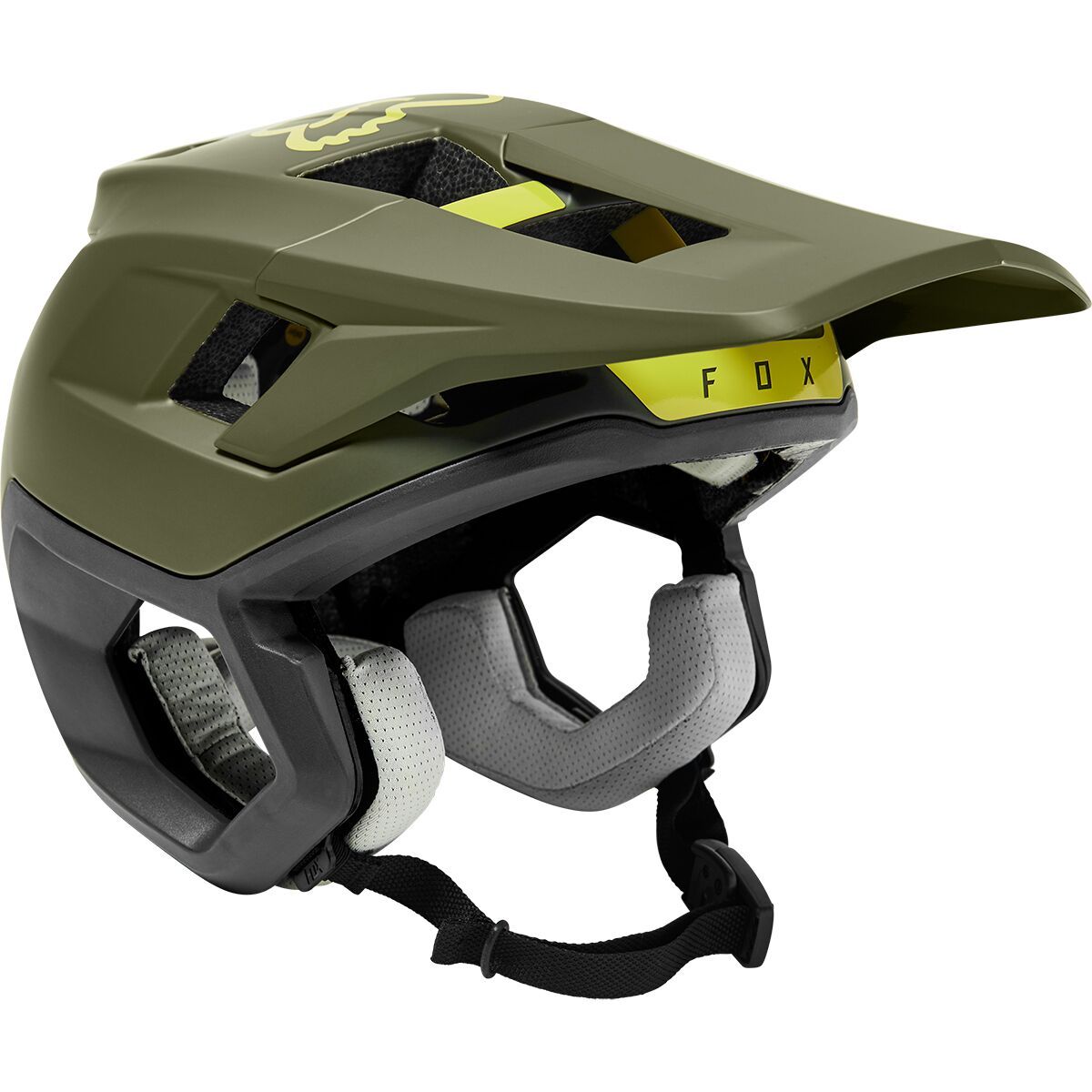 Fox Racing Dropframe MIPS Helmet Olive Green, M