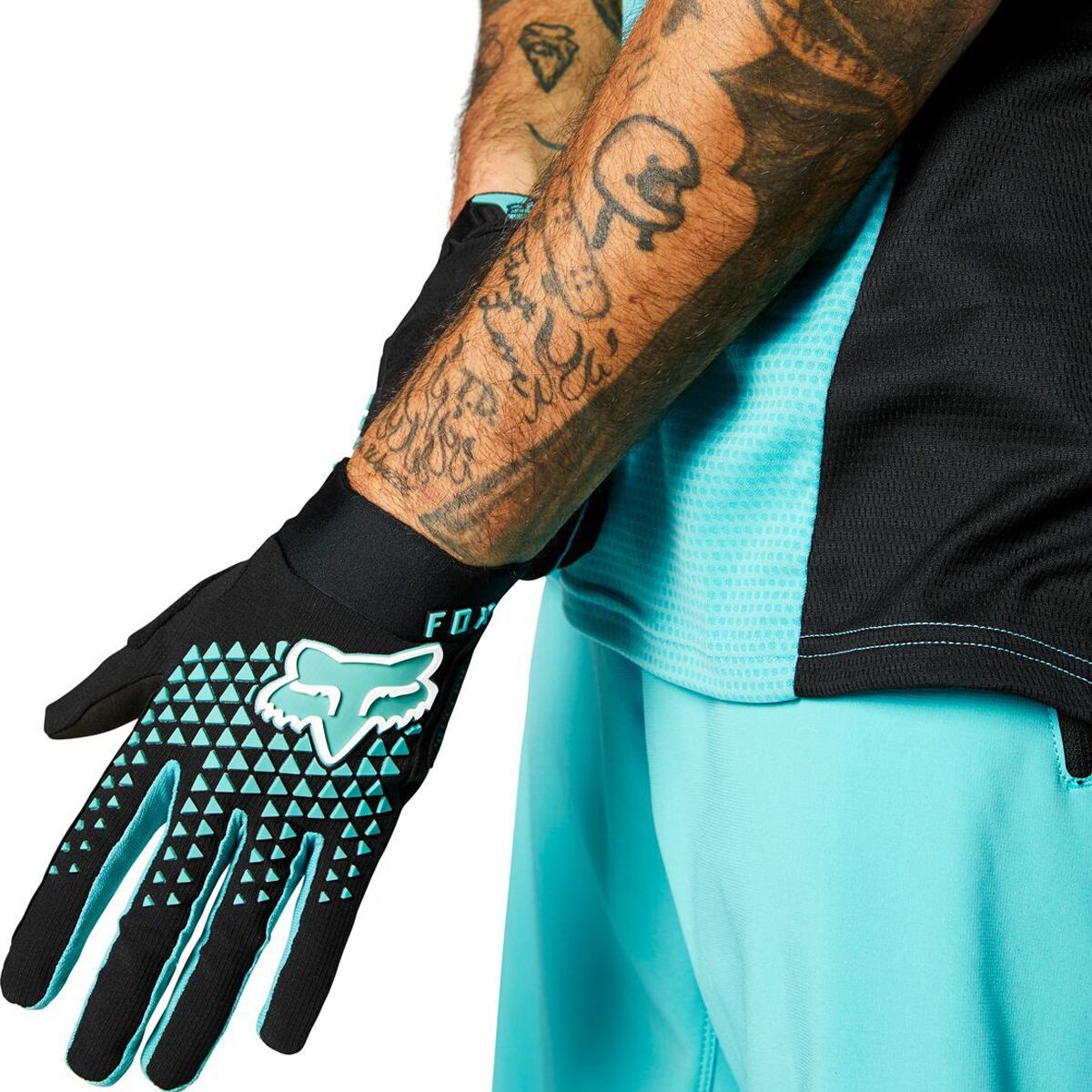 Fox Racing Defend Glove - Men's Teal, XL