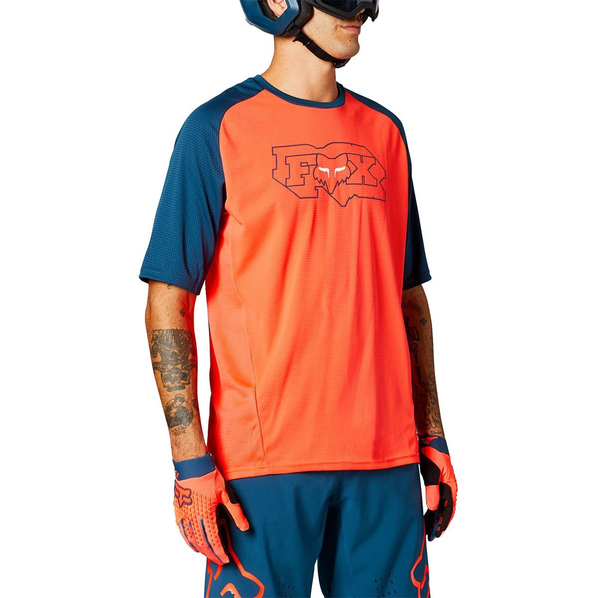 Fox Racing Defend Short-Sleeve Jersey - Men's Atomic Punch, M