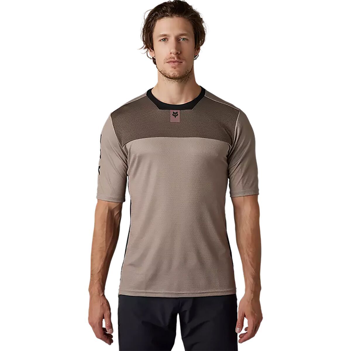Fox Racing Defend Short-Sleeve Jersey - Men's Mocha, L