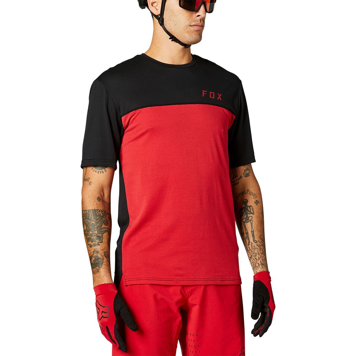 Fox Racing Flexair Short-Sleeve Jersey - Men's Chili, XXL