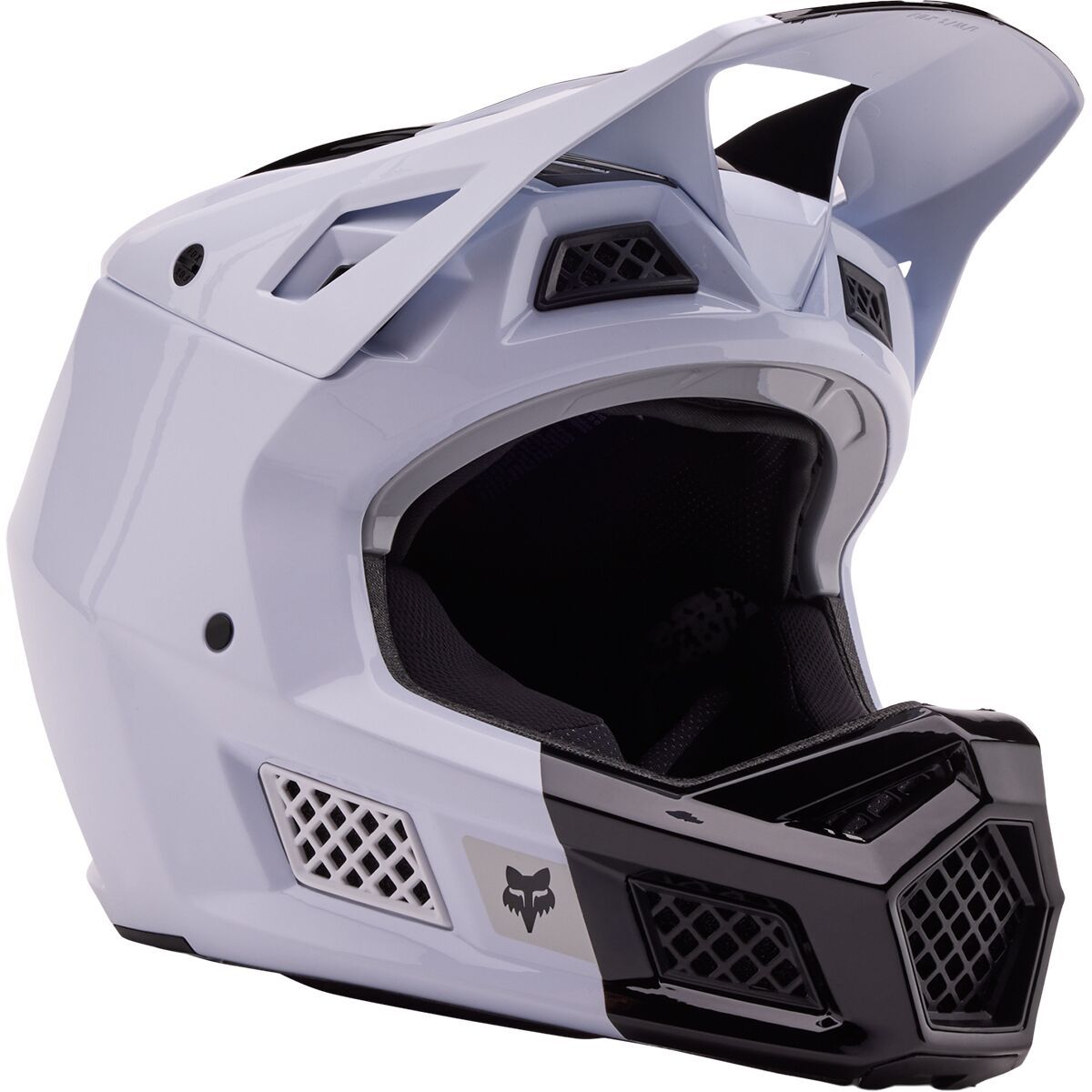 Image of Fox Racing Rampage Pro Carbon Mips Helmet Intrude White, S
