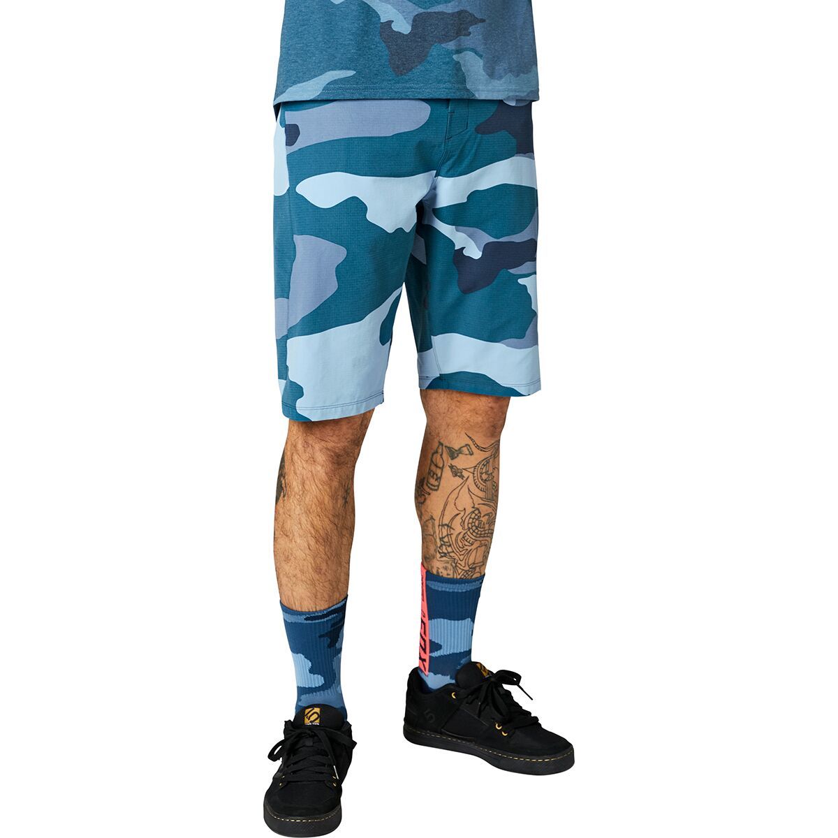 Fox Racing Ranger Camo Short - Men's Blue Camo, 34