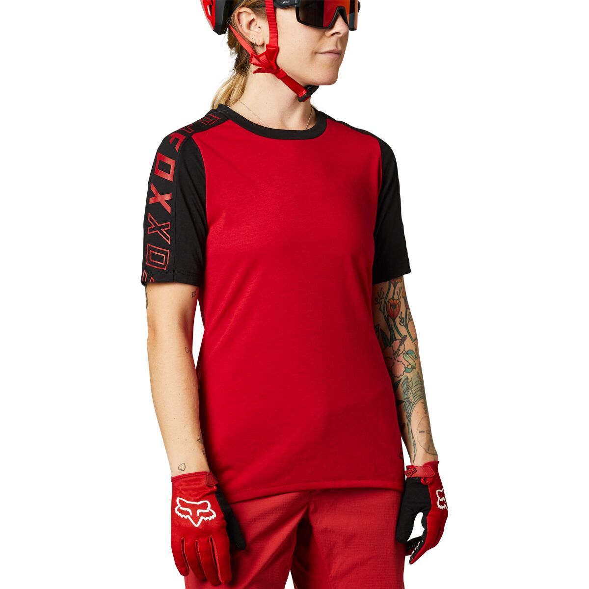 Fox Racing Ranger Drirelease Short-Sleeve Jersey - Women's Chili, XS