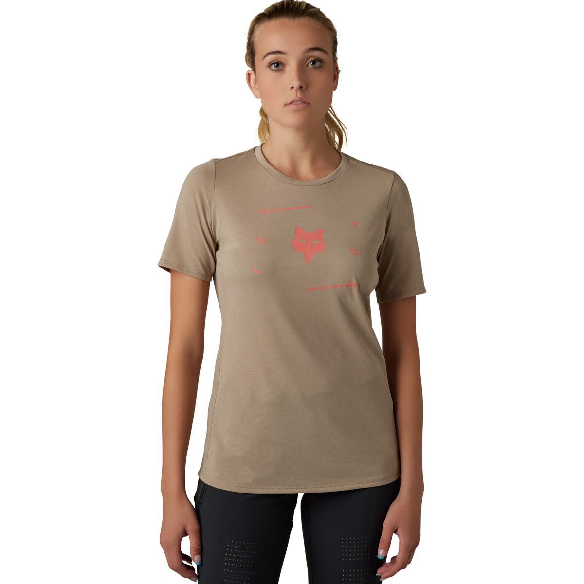 Fox Racing Ranger Drirelease Short-Sleeve Jersey - Women's Veni Mocha, XL