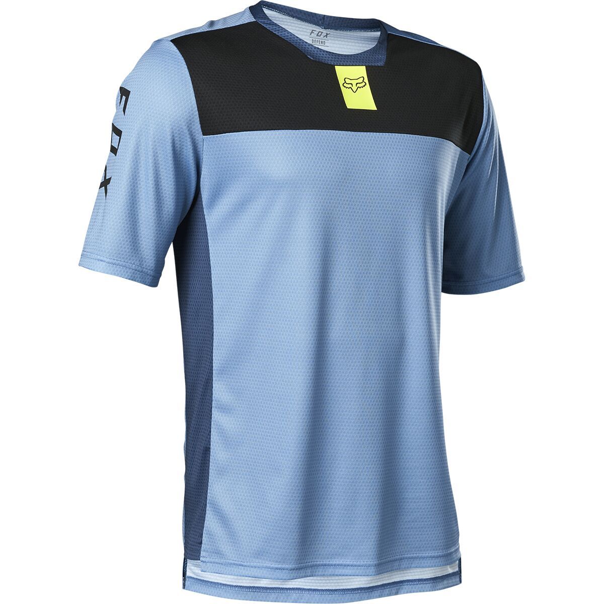 Fox Racing Defend Short-Sleeve Jersey - Men's Dusty Blue, L