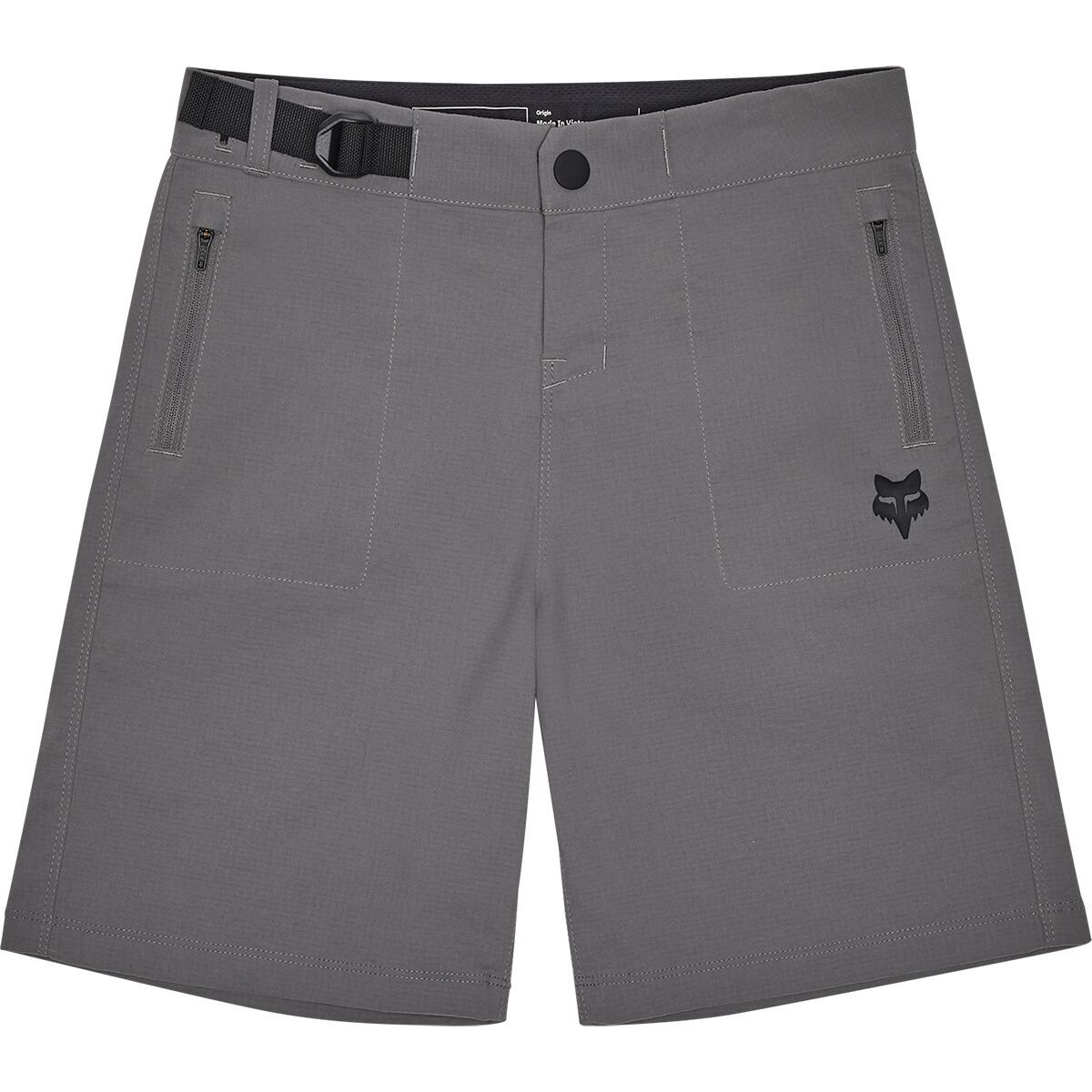 Fox Racing Ranger Short + Liner - Boys' Pewter, 28