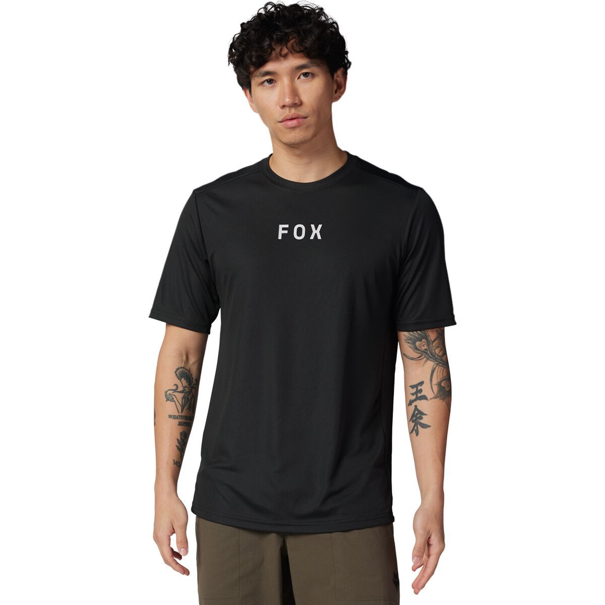 Fox Racing Ranger Short-Sleeve Jersey - Men's Black Moth 2024, XXL