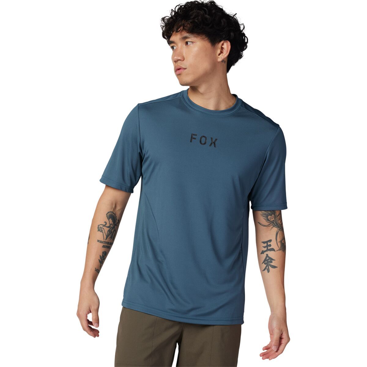 Fox Racing Ranger Short-Sleeve Jersey - Men's Dark Vintage Moth, XXL