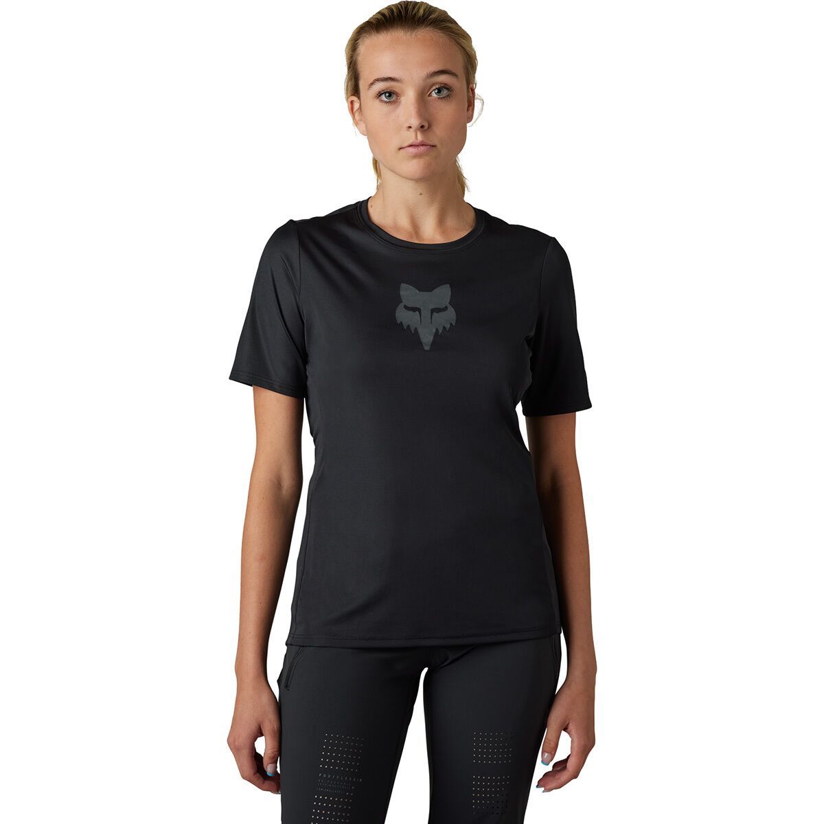 Fox Racing Ranger Short-Sleeve Jersey - Women's Foxhead Black, XL