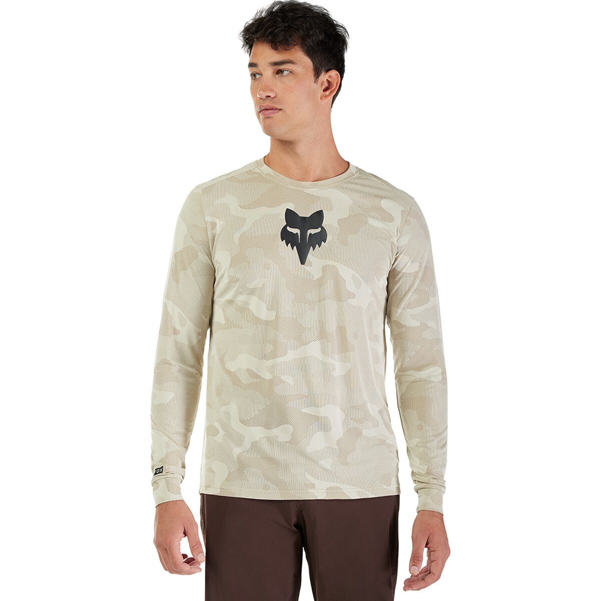 Image of Fox Racing Ranger Tru Dri Long-Sleeve Jersey - Men's Caramel, S