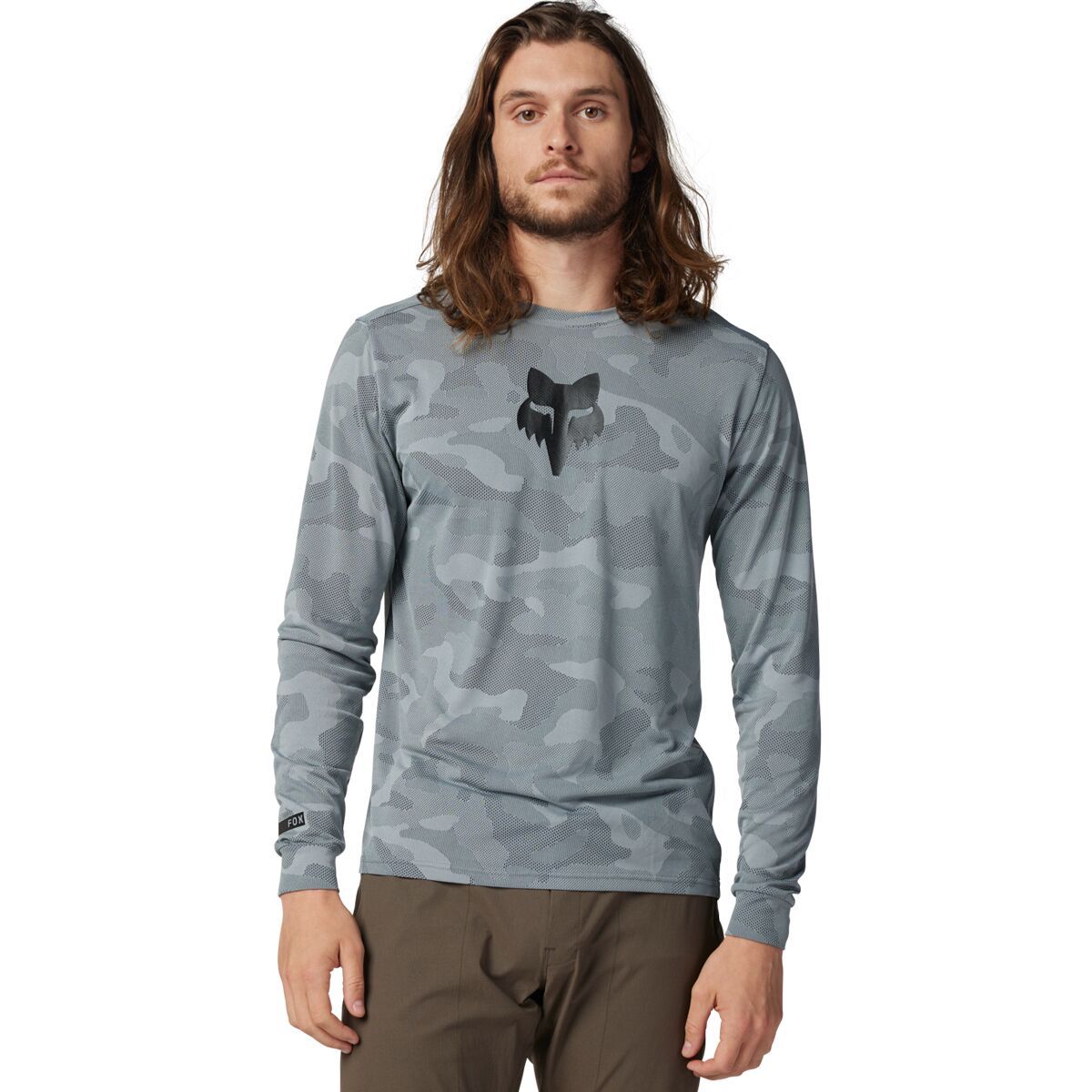 Fox Racing Ranger Tru Dri Long-Sleeve Jersey - Men's Cloud Grey, XL