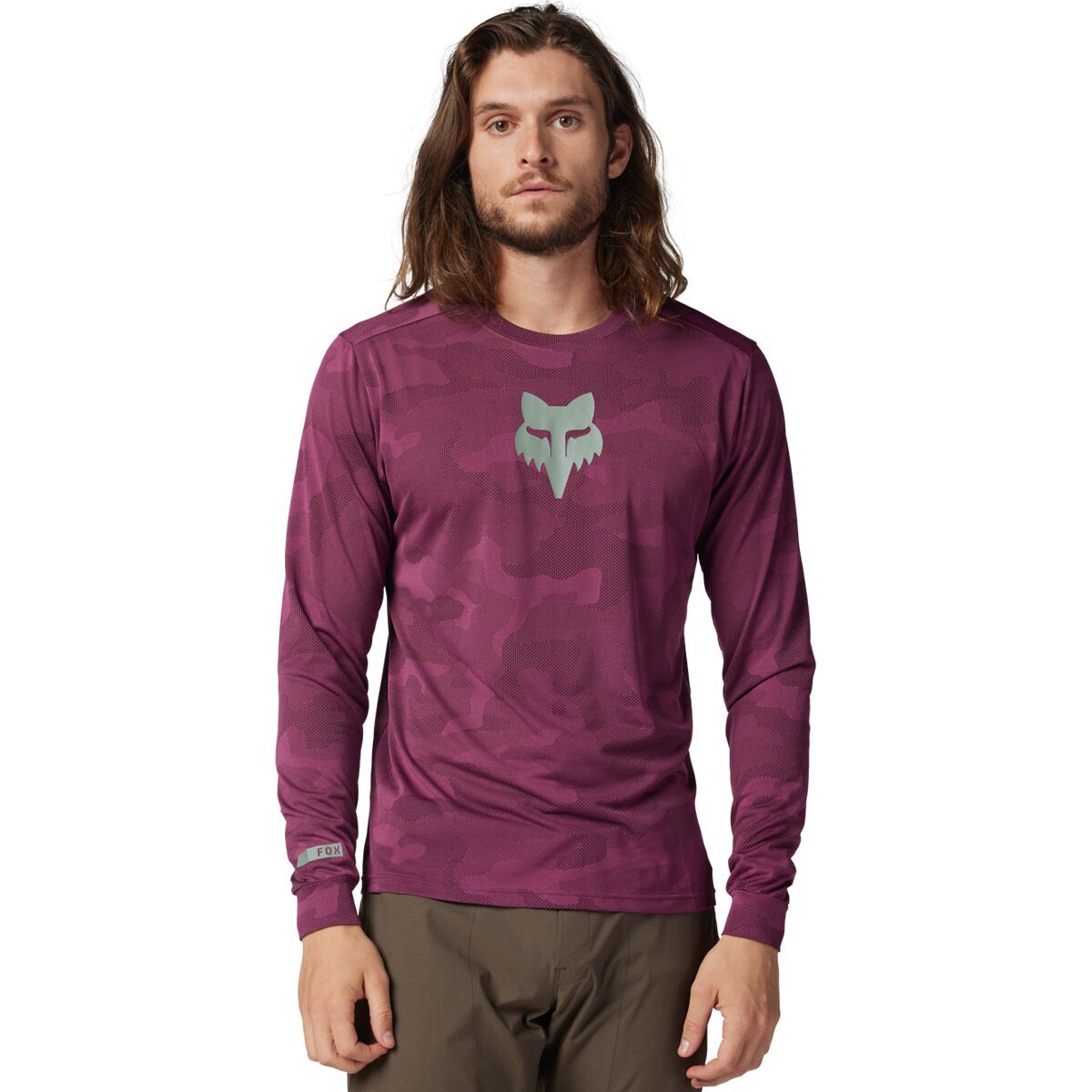 Fox Racing Ranger Tru Dri Long-Sleeve Jersey - Men's Sangria, XL