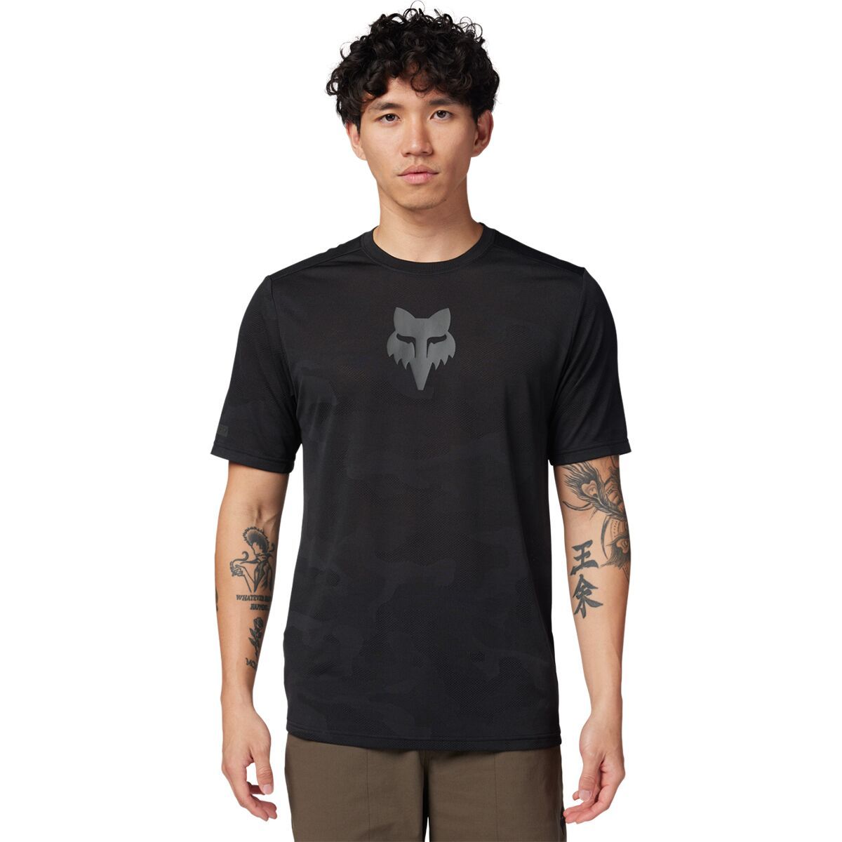 Image of Fox Racing Ranger Tru Dri Short-Sleeve Jersey - Men's Black3, M